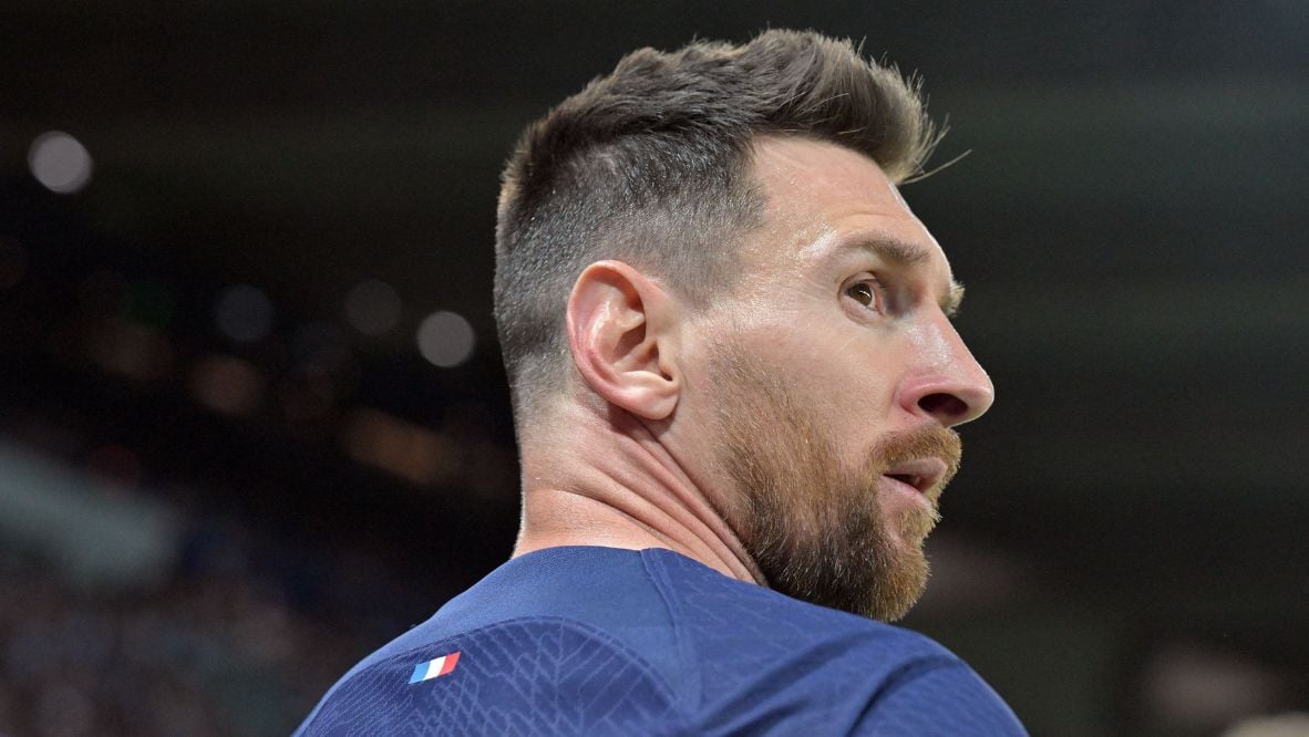 Lionel Messi, 35, left Paris Saint-Germain earlier this month following two seasons in which he scored 32 goals in 75 appearances and won two Ligue 1 titles (Photo: AFP)